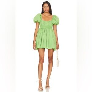 Camila Coelho Green Mini Dress